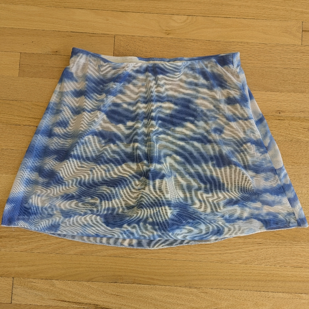 Micro Mesh Skort Los Angeles Apparel Size Large